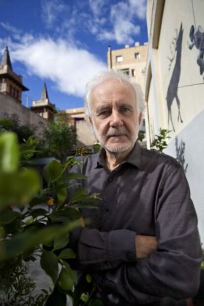 Ramón Andrés in the courtyard of a former convent, which has been converted into a center for artists in Barcelona.