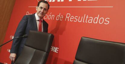 El presidente del Mapfre, Antonio Huertas.