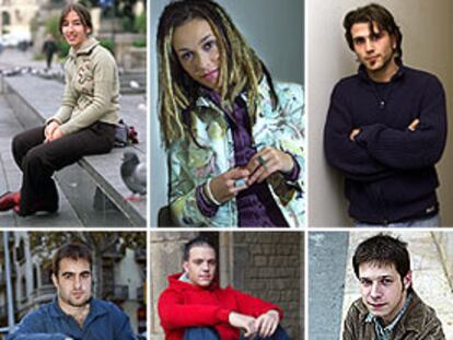 De izquierda a derecha y de arriba abajo, Mariana Boadella, Beth Rodergas, Joan Tous, Ramón Rodríguez, Francisco Arza y Josep Pedrals.
MARCEL.LÍ SÀENZ / JORDI ROVIRALTA