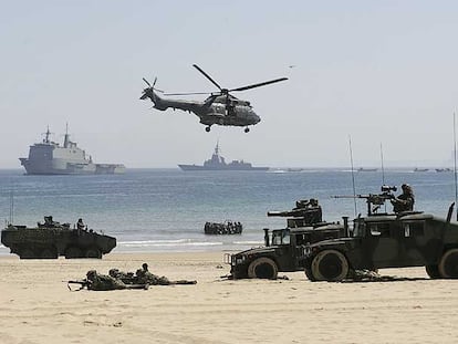 Día de las Fuerzas Armadas, en Santander