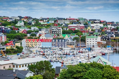 Tórshavn, la capital de las Feroe.