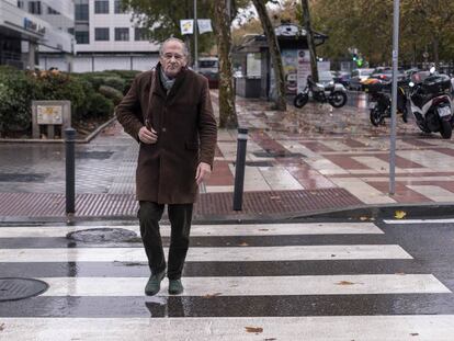 El actor Carlos Olalla, fotografiado el jueves en Madrid.