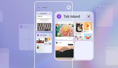 Nueva gestión de pestañas en Opera Android