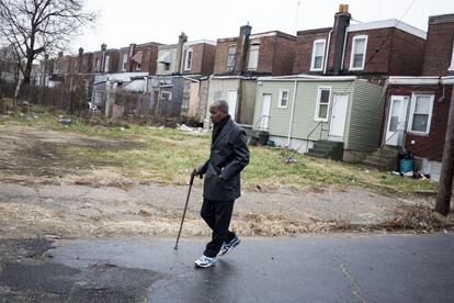 Muchas de las viviendas de algunos barrios de Camden estan deshabitadas.