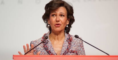 Ana Botín, presidenta de Santander