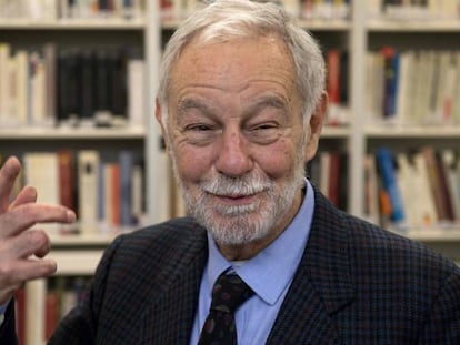 Eduardo Mendoza en Londres el 30 de noviembre.