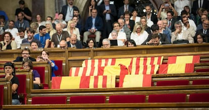 Ple del Parlament.