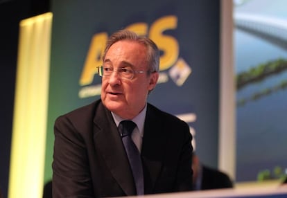 Florentino P&eacute;rez, presidente de ACS.