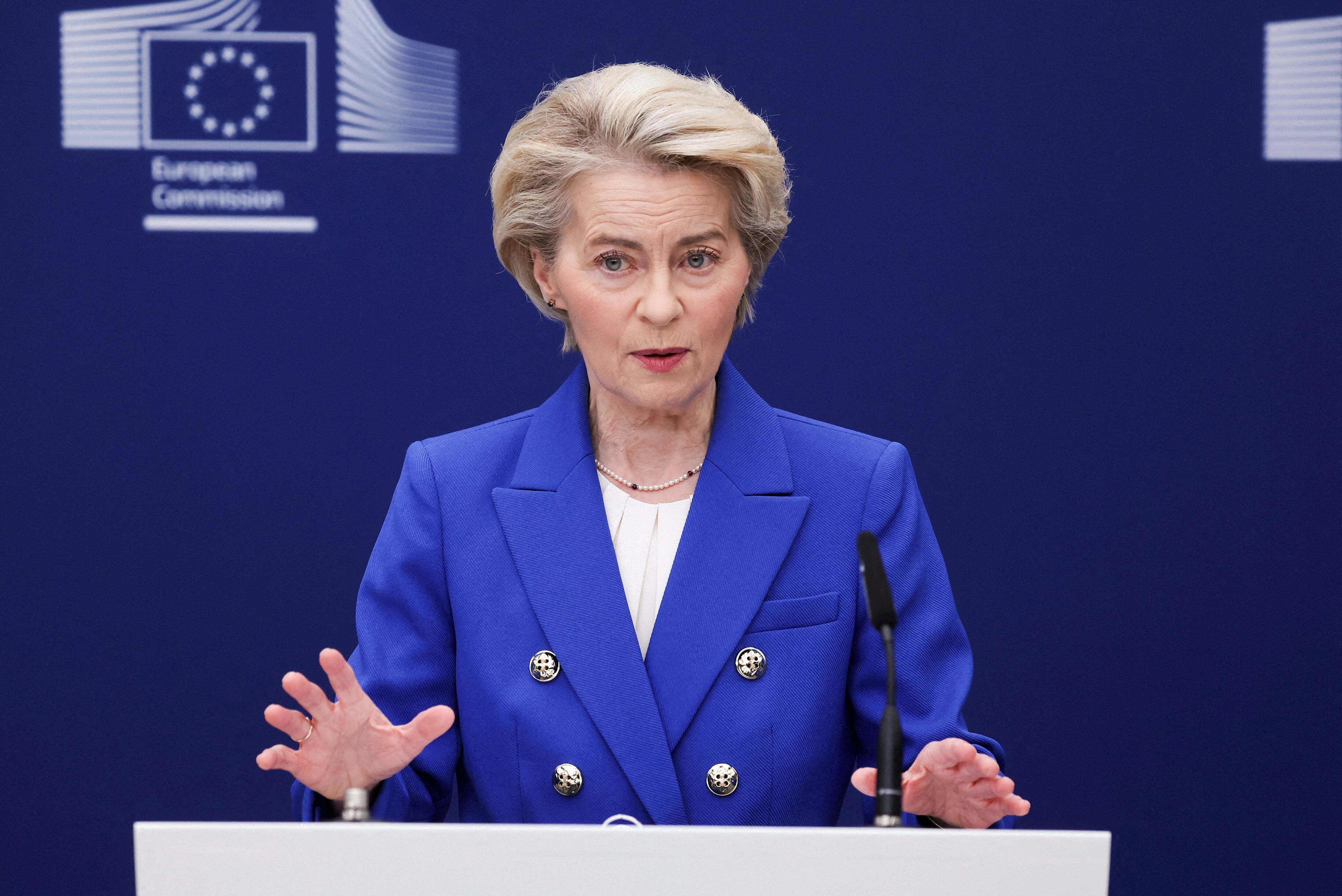 Von der Leyen: “Las consecuencias de los aranceles de Trump serán nefastas para millones de personas en todo el planeta”