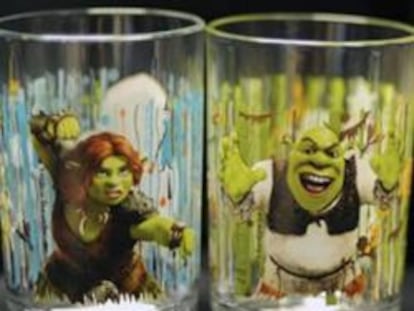 McDonald's retira 12 millones de vasos promocionales de 'Shrek' por contener cadmio