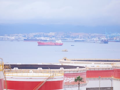 La refinería de Cepsa en San Roque.