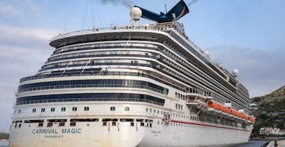 Vista del crucero Carnival Magic. EFE/Archivo