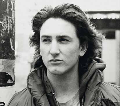 Sean Penn em imagem de 1983, durante a filmagem de ‘Juventude em Fúria’.