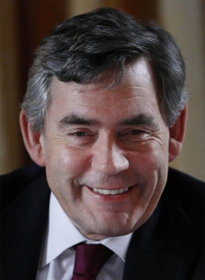 El primer ministro británico, Gordon Brown.