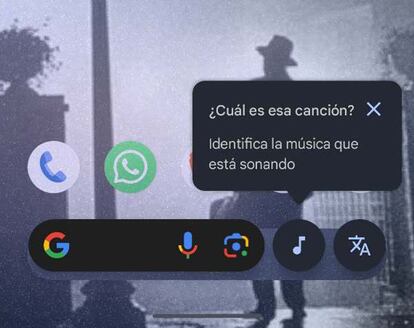 Función Circle to Search de Android para reconocer música