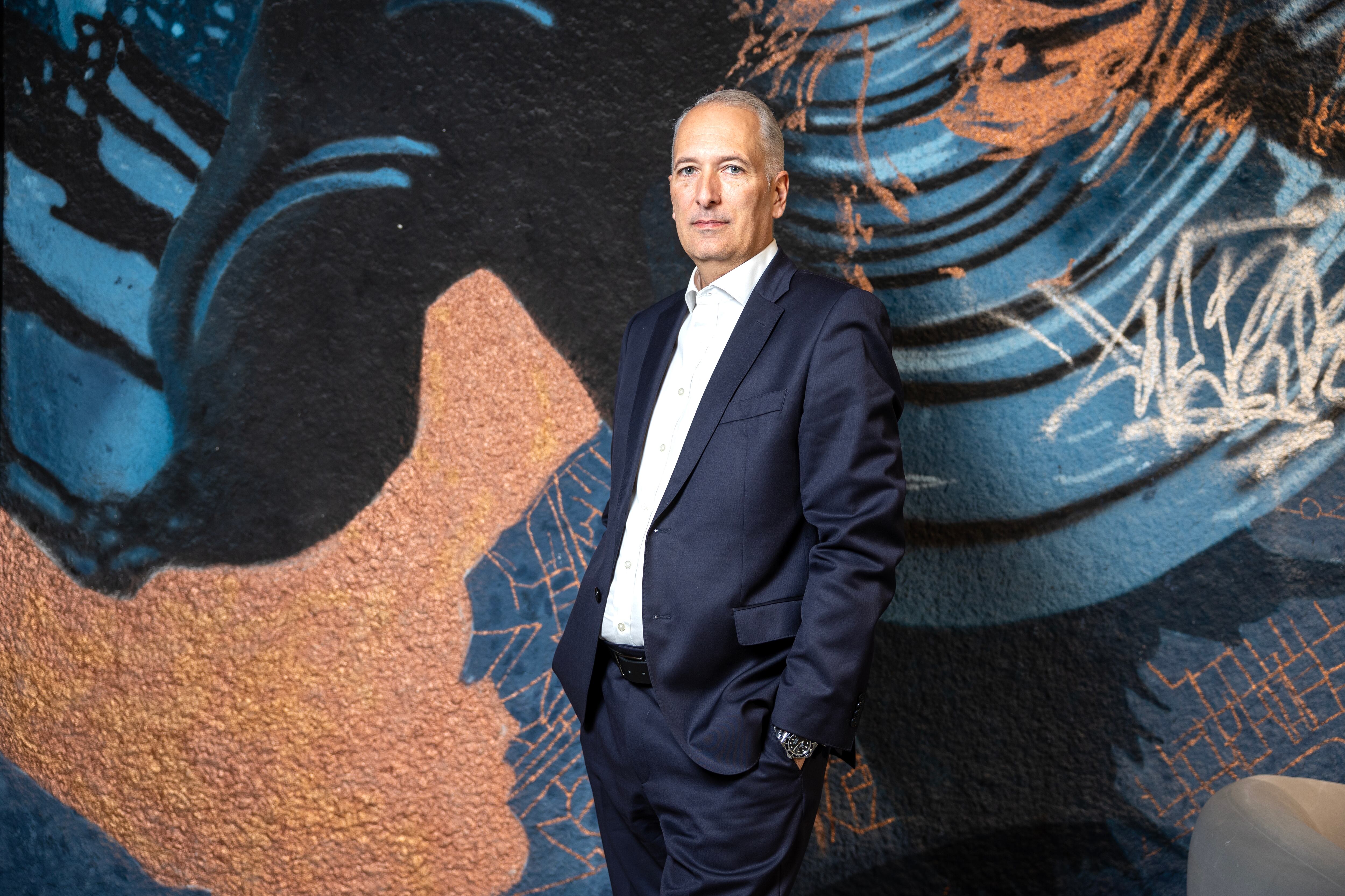 Markus Haupt posa para la entrevista en EL PAÍS.