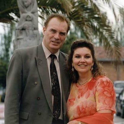 Jesús Neira e Isabel Cepeda, en 2004.