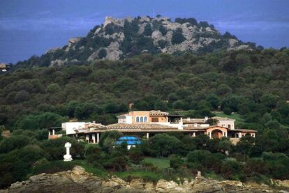 Villa Certosa, la mansión de Berlusconi en Cerdeña.