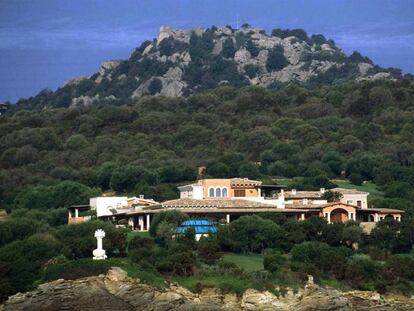 Villa Certosa, la mansión de Berlusconi en Cerdeña.