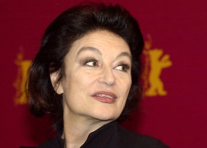 Anouk Aimee, en la Berlinale de 2003.