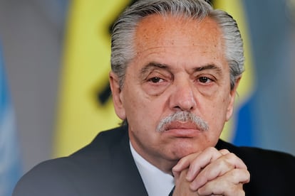 Alberto Fernández en Buenos Aires, Argentina, en septiembre de 2023.