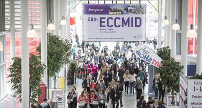 Asistentes durante la anterior edición de ECCMID.