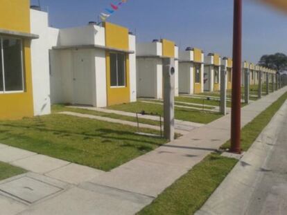 Una urbanización deshabitada en Tlajomulco (Jalisco, México).