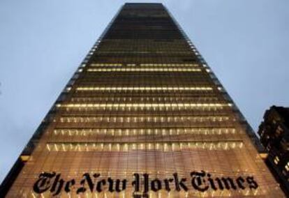 La facturación de The New York Times Company se incrementó entre abril y junio pasados en un 0,6 % para situarse en los 515 millones de dólares. EFE/Archivo