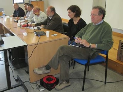 Participantes en la jornada sobre el Plan Hidrológico en la cuenca del Júcar.