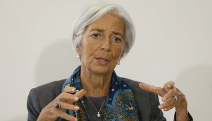 Christine Lagarde, directora gerente del FMI