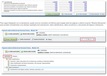 Cambios: datos negros, verdes y rojos