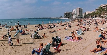 Playa del Cura, en Torrevieja.