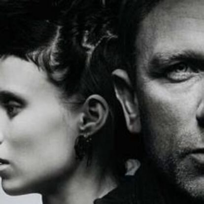 Rooney Mara y Daniel Craig, actores de Millenium