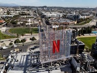Edificio de Netflix en Hollywood, en Los Angeles, California