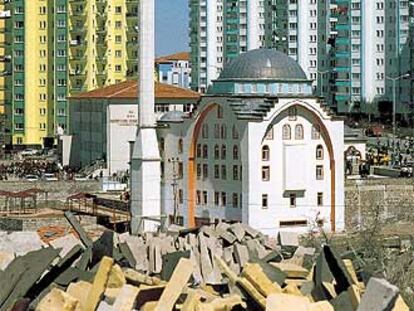 Mezquita en Kocasinan, en la provincia turca de Kayseri.