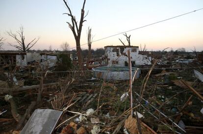 Varios tornados arrasan la localidad de Washington en Illinois.