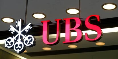 Logo del banco suizo UBS.