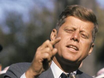 El presidente John F. Kennedy