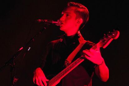 La banda británica The XX durante su concierto en el Primavera Sound, en Barcelona.