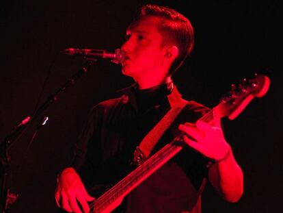 La banda brit&aacute;nica The XX durante su concierto en el Primavera Sound, en Barcelona. 