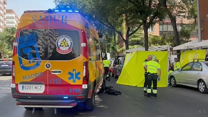 El sitio donde este 6 de agosto ha muerto una mujer de 59 años tras ser atropellada en Madrid.