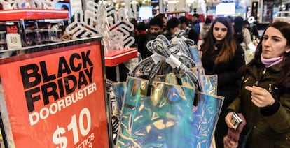 Black Friday en Macy's (Nueva York), el pasado jueves.