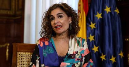 La ministra de Hacienda y Función Pública, María Jesús Montero.