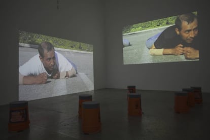 Fragmento de la obra 'Pulpo' de Yoshua Okón