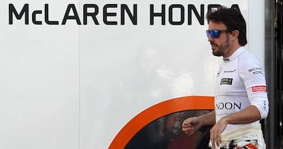 Fernando Alonso, este viernes en Montmel&oacute;.