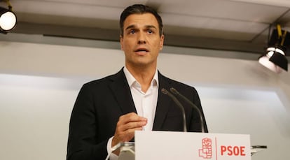 Pedro S&aacute;nchez, exsecretario general del PSOE