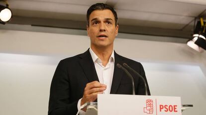 Pedro S&aacute;nchez, exsecretario general del PSOE