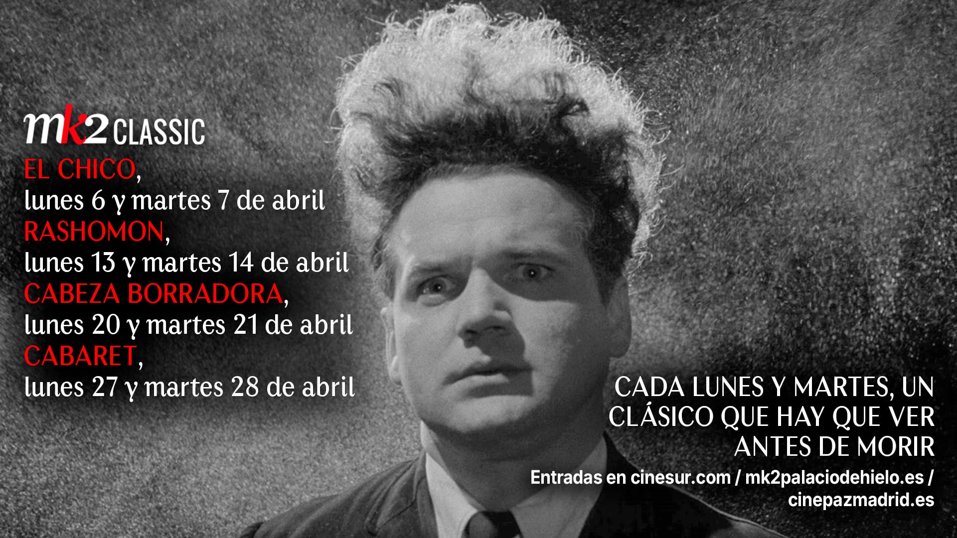 Cartel promocional de 'mk2 Classic'.