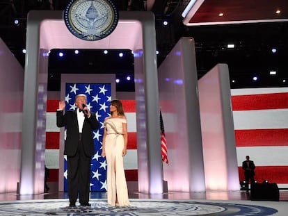 Donald Trump i Melania Trump a Washington D. C.