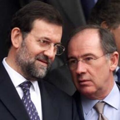 Mariano Rajoy y Rodrigo Rato